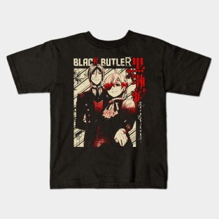 Sebastian michaelis || Ciel phantomhive ||Black butler Kids T-Shirt